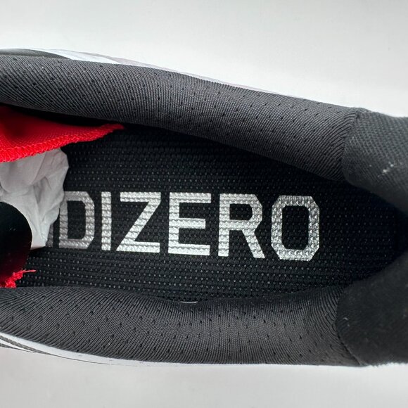 adidas Men\'s AdiZero ZG Spikeless Golf Shoes, Size‎ 10.5, White/Black/Red main image 10